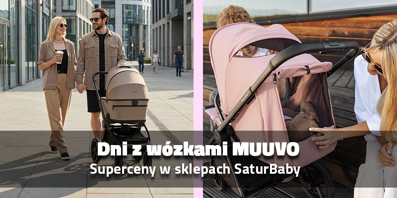 Weekend z wózkami Muuvo – Warszawa 24–25 lipca | SaturBaby