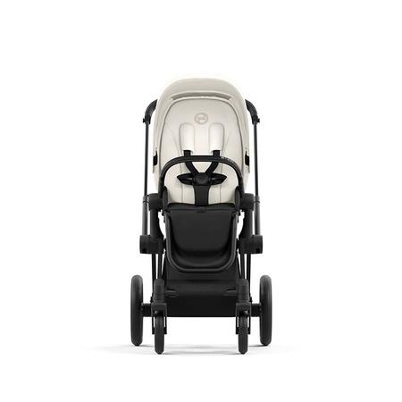 Cybex Priam 4.0 Matt Black OFF WHITE wózek spacerowy