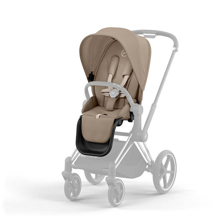 Cybex Priam 4.0 Cozy Beige zestaw 3w1 z fotelikiem Cloud T Plus