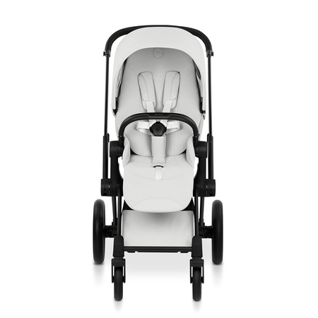Cybex Priam 5.0 Matt Black Off White zestaw 3w1 z fotelikiem Cloud T i-Size