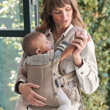 BabyBjorn nosidełko Harmony 3D Mesh Kremowy