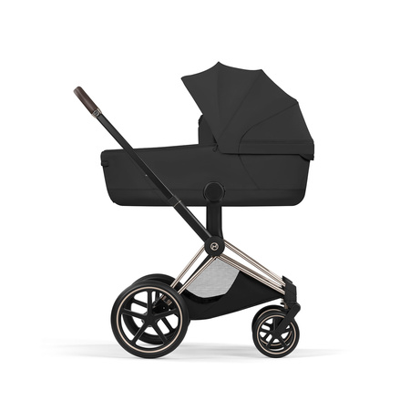 Cybex Priam 5.0 Champagne Gold Sepia Black wózek 2w1 głęboko-spacerowy