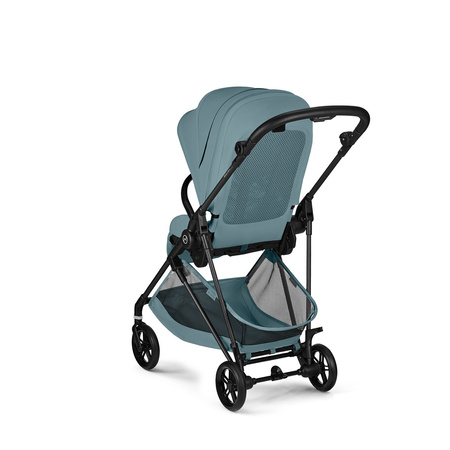 Cybex Melio Carbon Stormy Blue wózek spacerowy