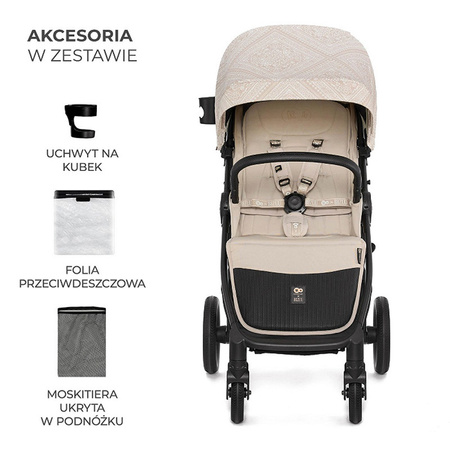 Kinderkraft Mitzy Bizuu Whisper Dune wózek spacerowy