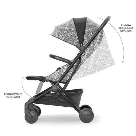 Kinderkraft Pilot 2 Bizuu Lunar Black wózek spacerowy