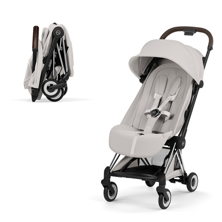 Cybex Coya 2 Style Chrome Brown City Grey wózek spacerowy