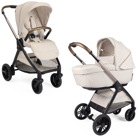 Chicco Bellagio Amber Glow wózek 3w1 zestaw z fotelikiem Chicco Kory Plus