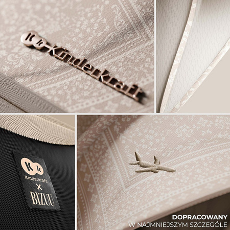 Kinderkraft Pilot 2 Bizuu Whisper Dune wózek spacerowy