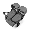 Bugaboo Donkey6 Twin Black/Moon Grey wózek 2w1 dla bliźniąt