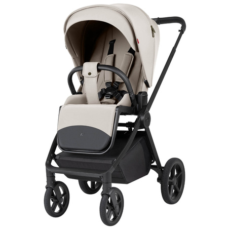 Carrello Ultra F Milk Grey wózek dziecięcy 2w1 ze składaną gondolą