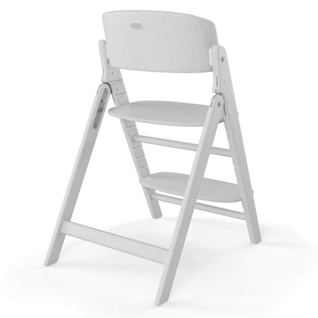 Cybex Click & Fold All White krzesełko wysokie