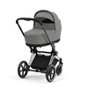Cybex Priam 4.0 Chrome Black Mirage Grey wózek 2w1 głęboko-spacerowy