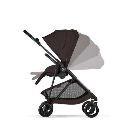 Cybex Melio Carbon Chocolate Brown wózek spacerowy