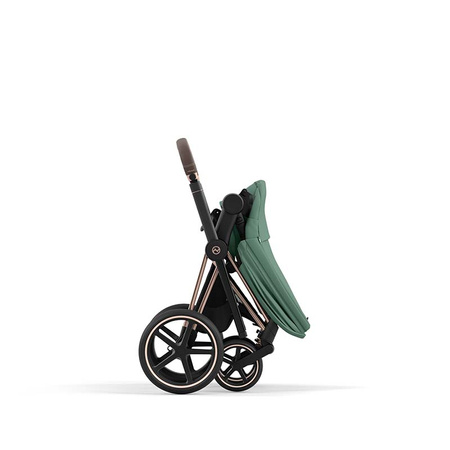 Cybex Priam 4.0 Leaf Green zestaw 3w1 z fotelikiem Cloud T Plus