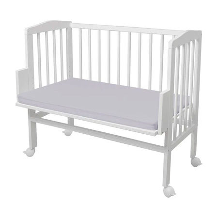 Waldin Prześcieradło do dostawki 2w1 90x50 Szare