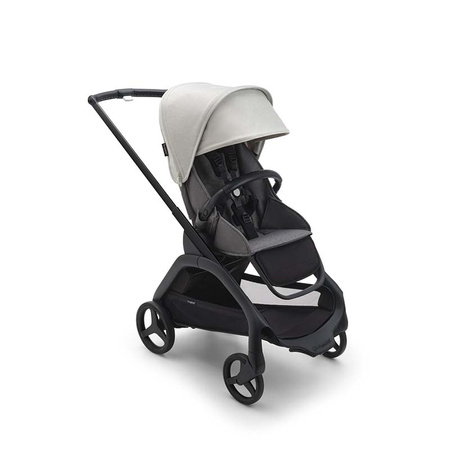 Bugaboo Dragonfly wózek spacerowy rama Black/Grey Melange-Misty White