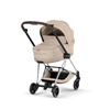 Cybex Mios 4.0 Style Chrome Brown Cozy Beige zestaw 3w1 z fotelikiem Cloud T i-Size