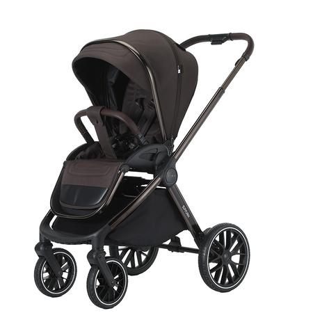 Adamex Spark Chocolate Brown wózek 2w1 głęboko-spacerowy