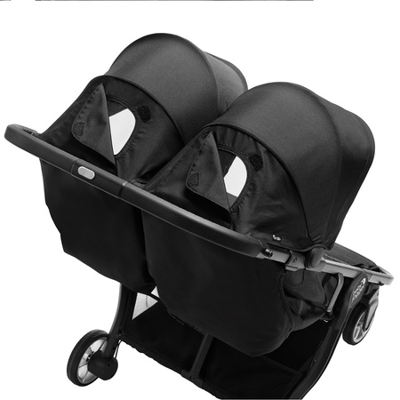 Baby Jogger City Tour 2 Double Pitch Black podwójny wózek spacerowy