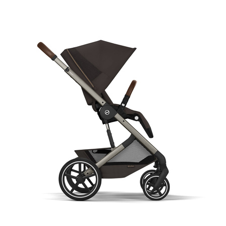 Cybex Balios S Lux 2026 ze składaną gondolą Chocolate Brown wózek 2w1 głęboko-spacerowy