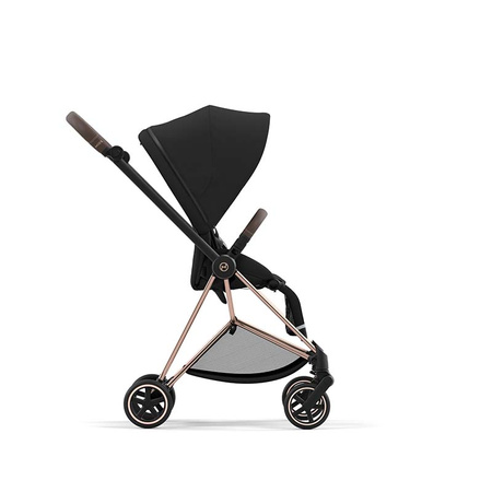Cybex Mios Sepia Black zestaw 3w1 z fotelikiem Cloud T Plus