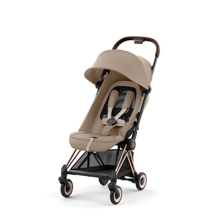 Cybex Coya Rosegold Cozy Beige wózek spacerowy