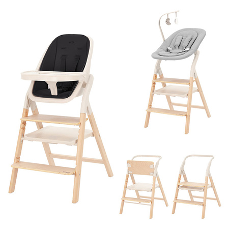 Carrello Ergo CRL-16701 Obsidian Black krzesełko do karmienia