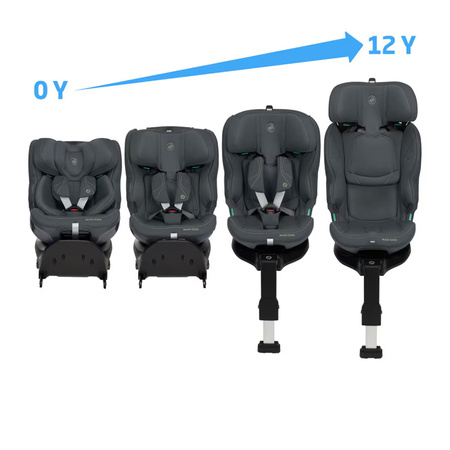 Maxi Cosi Emerald 360 Plus Authentic Graphite fotelik samochodowy 40-150 cm