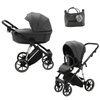 Adamex Belissa Special Edition Grafit wózek 2w1 głęboko-spacerowy