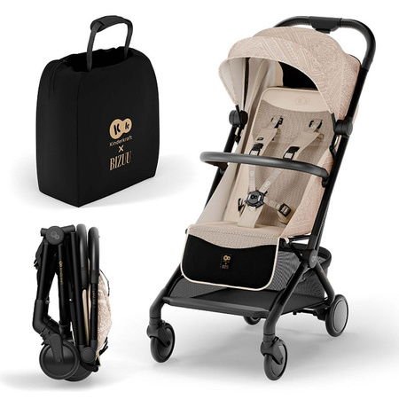 Kinderkraft Pilot 2 Bizuu Whisper Dune wózek spacerowy