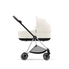 Cybex Mios Chrome Brown OFF WHITE wózek głęboko-spacerowy 2w1 