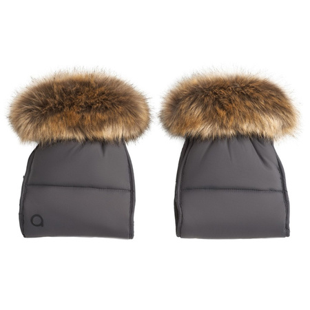 Anex Mufka Ciemno Szara