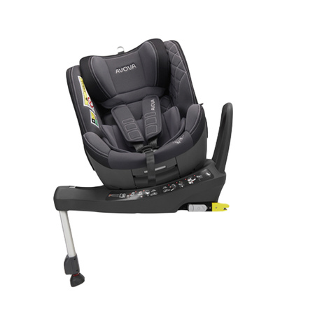 Avova Sperber-Fix 61 Grey Black fotelik samochodowy 61-105 cm