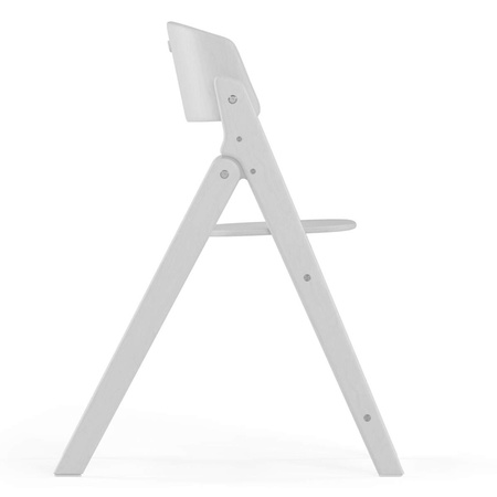 Cybex Click & Fold All White krzesełko wysokie