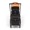 Bugaboo Dragonfly wózek spacerowy rama Black/Midnight Black-Island Coral