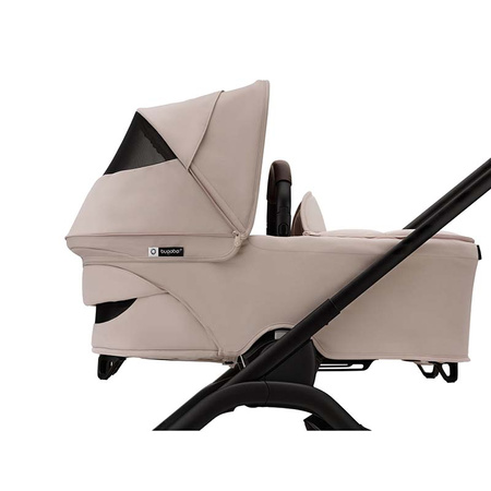 Bugaboo Dragonfly Komplet Black/Desert Taupe wózek 2w1 głęboko-spacerowy
