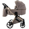 Adamex Alfa Natura Cappuccino wózek 2w1 głęboko-spacerowy