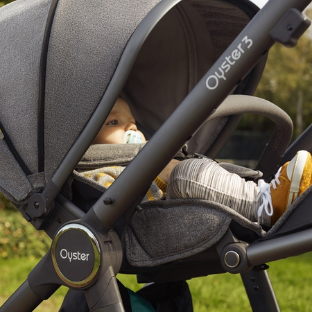 Oyster 3 Wózek 2w1 Twilight z plecakiem i śpiworkiem