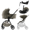 Britax Romer Rio Lux Urban Olive zestaw 4w1 z fotelikiem Baby-Safe Pro i Bazą