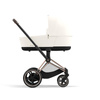Cybex ePriam Rosegold OFF WHITE wózek 2w1 głęboko-spacerowy