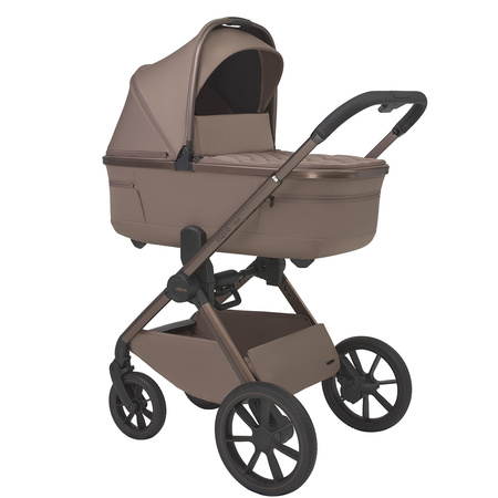 Espiro Clodi Fashionable Brown wózek głęboko-spacerowy 2w1
