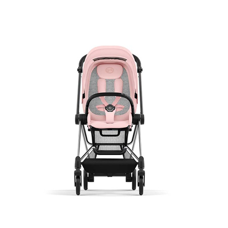 Cybex Mios Chrome Black Peach Pink wózek spacerowy
