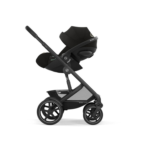 Cybex Talos S Lux Moon Black wózek 4w1 głęboko-spacerowy z fotelikam Cloud G Plus i bazą G