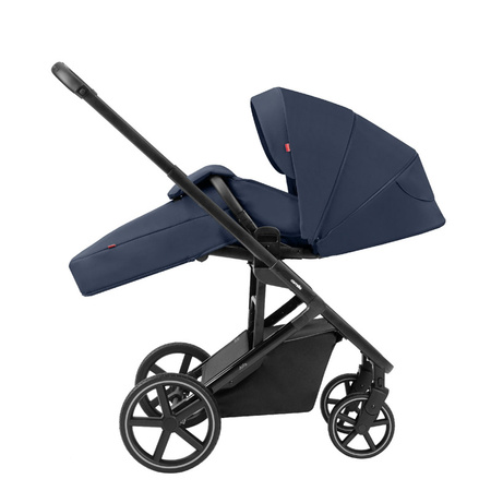Carrello Alfa 2025 CRL-6522 Denim Blue wózek 2w1 głęboko-spacerowy