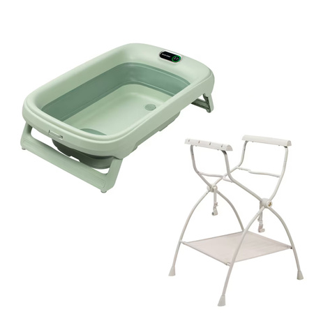 Maxi Cosi Indigo + Indigo Stand zestaw Sage Green