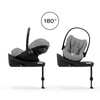 Cybex Cloud G3 Stone Grey fotelik z bazą G3 zestaw 0-13 kg