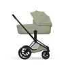 Cybex Priam 5.0 Matt Black Sage Green wózek 2w1 głęboko-spacerowy