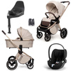 Muuvo Quick BOHO zestaw 4w1 z fotelikiem Cybex Cloud T/T Plus i bazą T