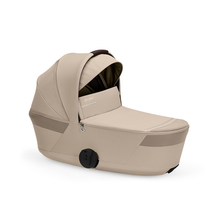 Cybex Talos S Lux 2026 ze składaną gondolą wózek 2w1 głęboko-spacerowy Almond Beige
