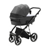 Adamex Belissa Special Edition Grafit wózek 2w1 głęboko-spacerowy